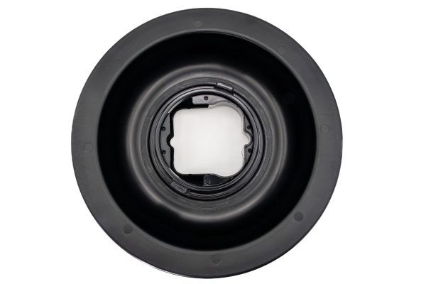 4 Barrel 14" Air Cleaner Base w/ Flat Choke Tower - Image 3