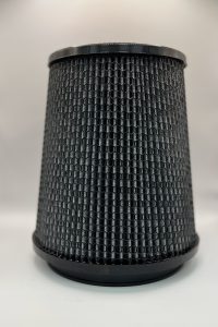 Black Hex Conical Filter 6″ Inlet x 7.86″ Dia. x 9″ H. <div class="shopsku">SKU: CO105138B</div>