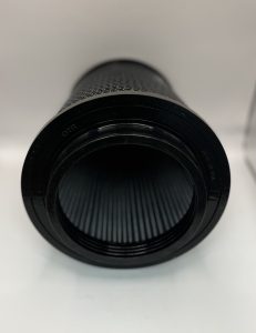 Black Hex Conical Filter 5.5″ Inlet x 8.5″ Dia. x 7″ H. <div class="shopsku">SKU: CO10582B</div>