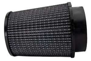Black Hex Conical Filter 3″ Inlet x 6.25″ Dia. x 9″ H. <div class="shopsku">SKU: CO10521B</div>