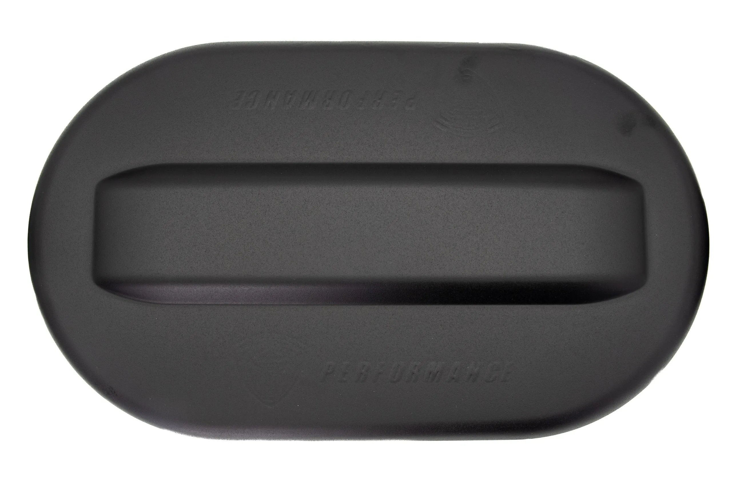 Oval Air Cleaner Lid - Black
