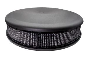 18" Holley Dominator Air Cleaner W/ 3" Filter - Black