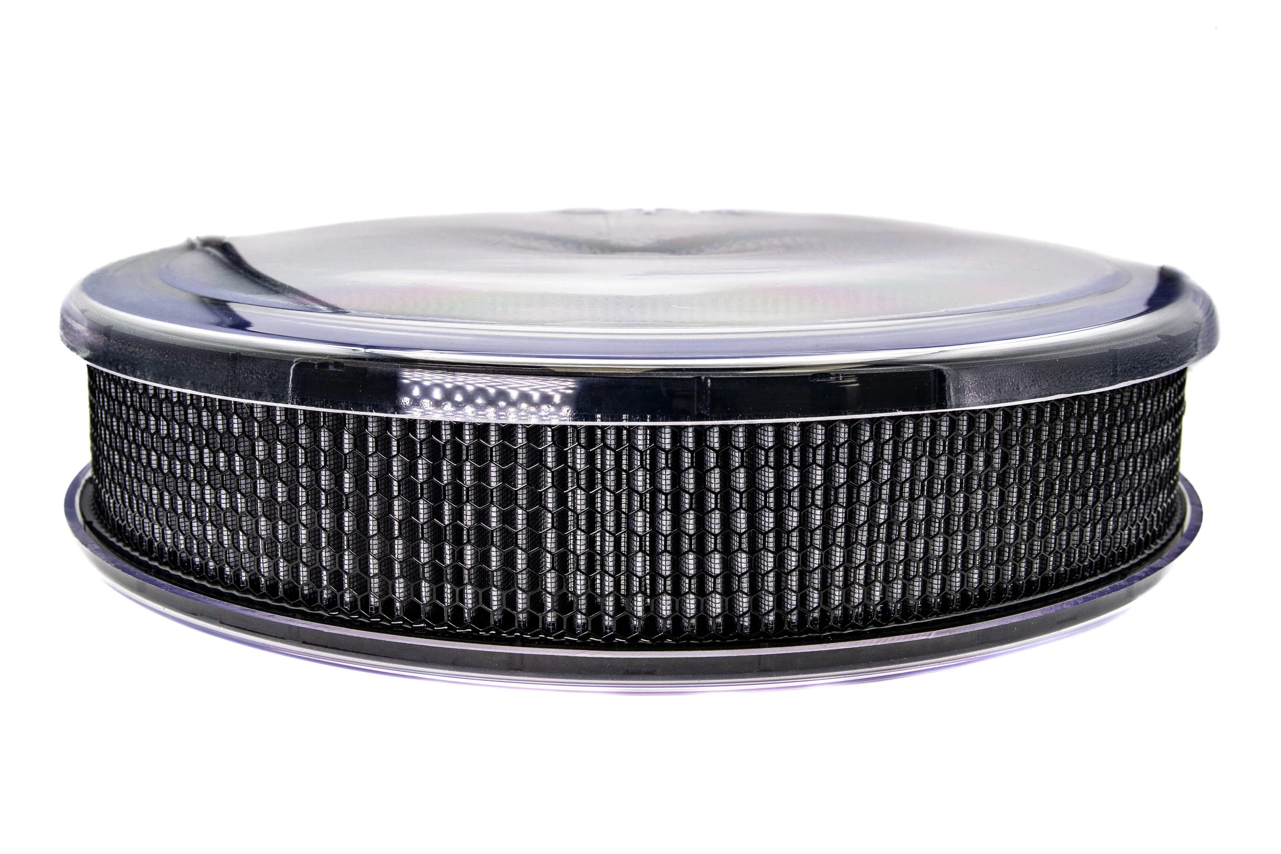 18" Holley Dominator Air Cleaner W/ 3" Filter - Clear - Image 3