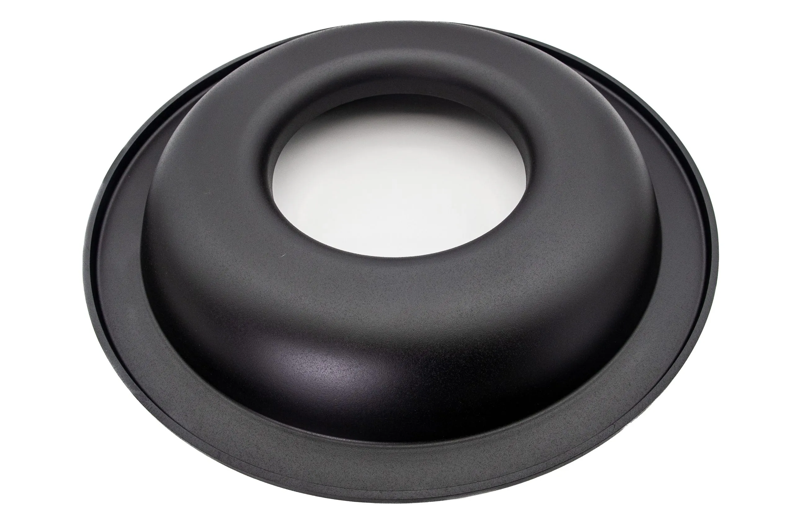 18" Holley Dominator Air Cleaner W/ 4" Filter - Black - Image 3