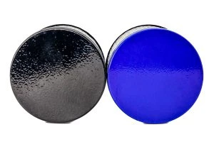 Engine Breather - Push-In - 1.25" - Blue End Cap