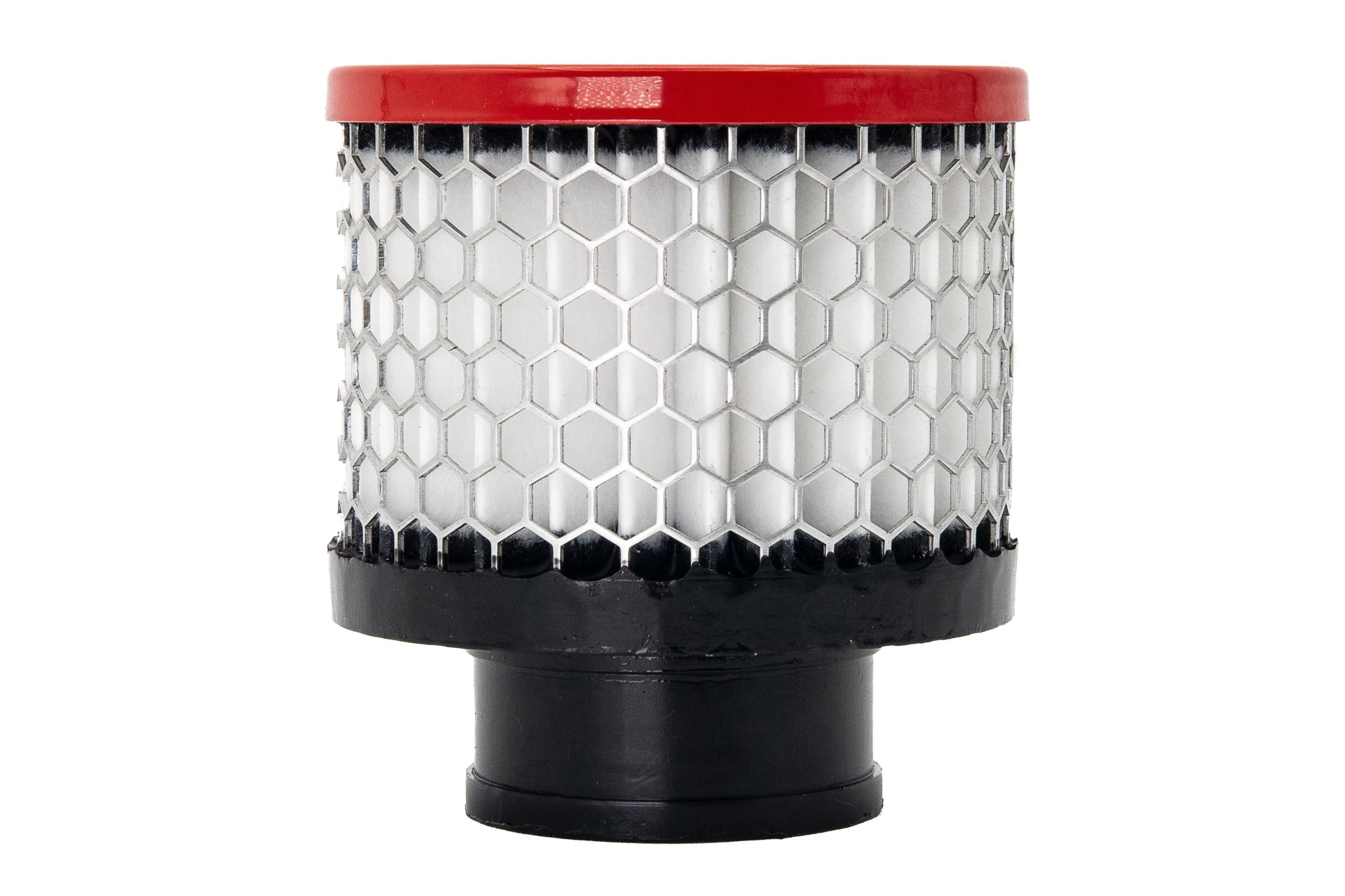 Engine Breather - Clamp-On - 1.75" - Red End Cap