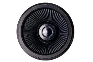 Black Hex Conical Filter 5" Inlet x 7.75" Dia. x 9" H.