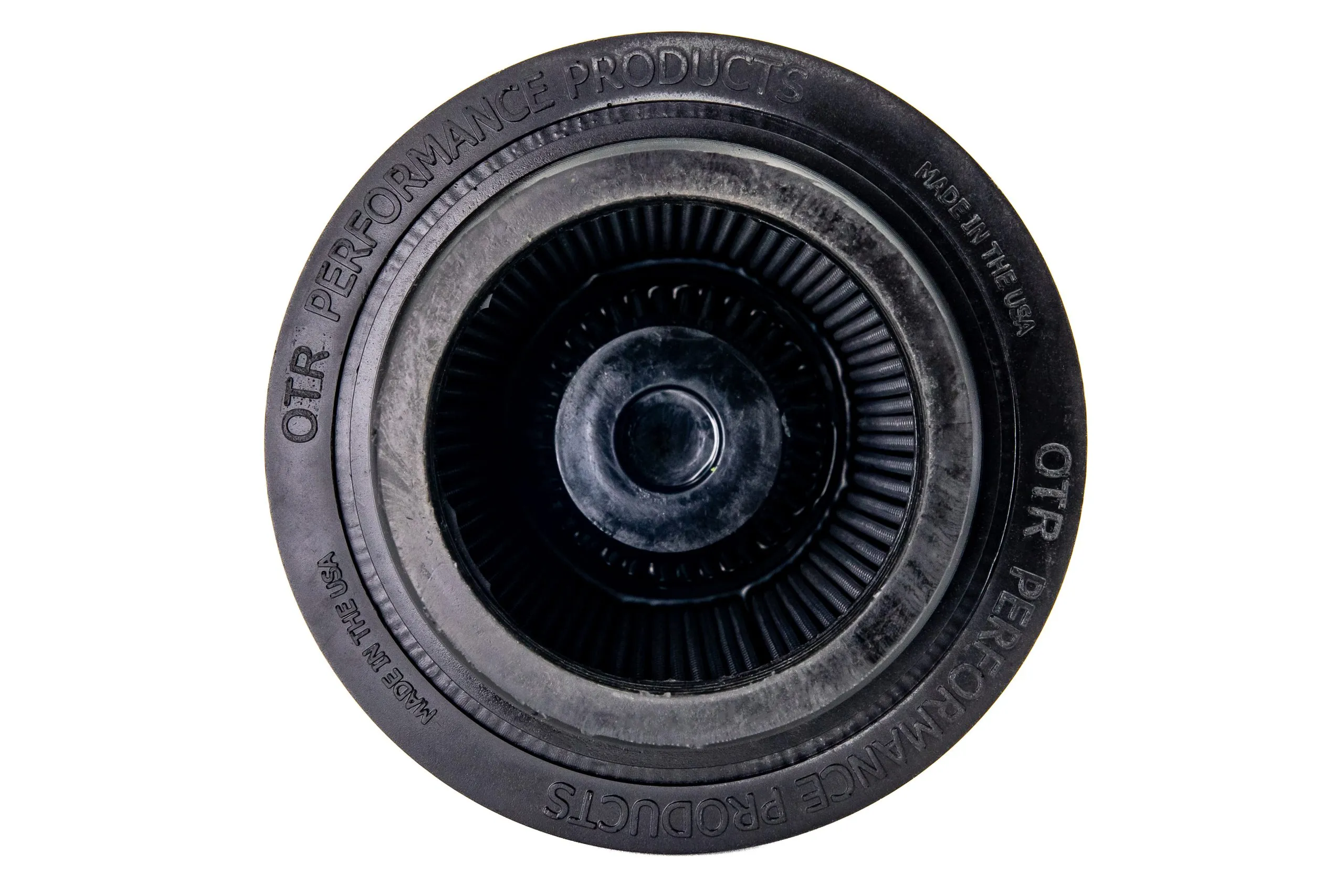 Black Hex Conical Filter 3.5" Inlet x 6" Dia. x 8" H. - Image 2