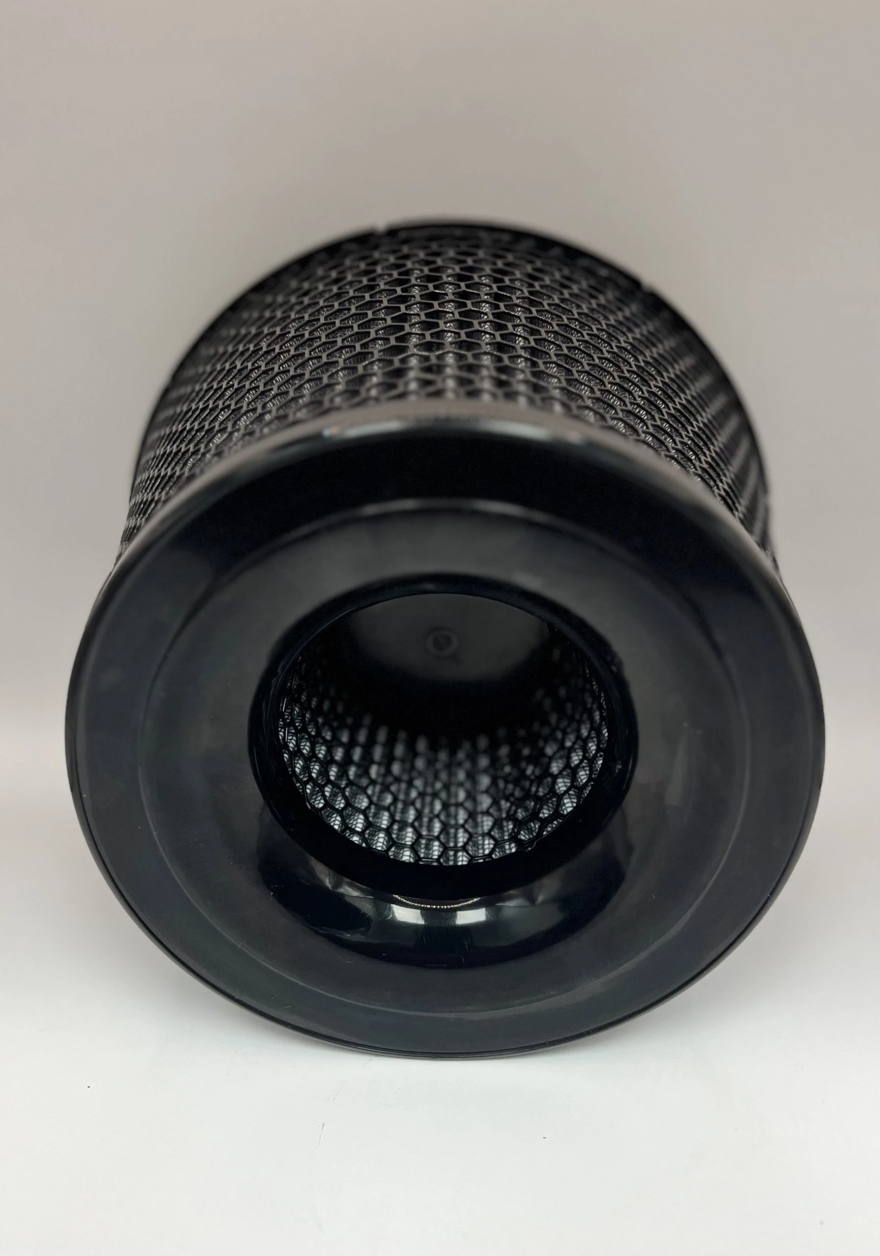 Black Hex Conical Filter 5.5" Inlet x 7.19" Dia. x 9.51" H. - Image 3