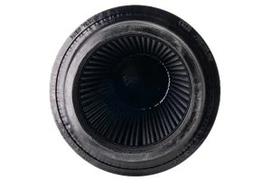 Black Hex Conical Filter 3.5" Inlet x 6" Dia. x 10" H.