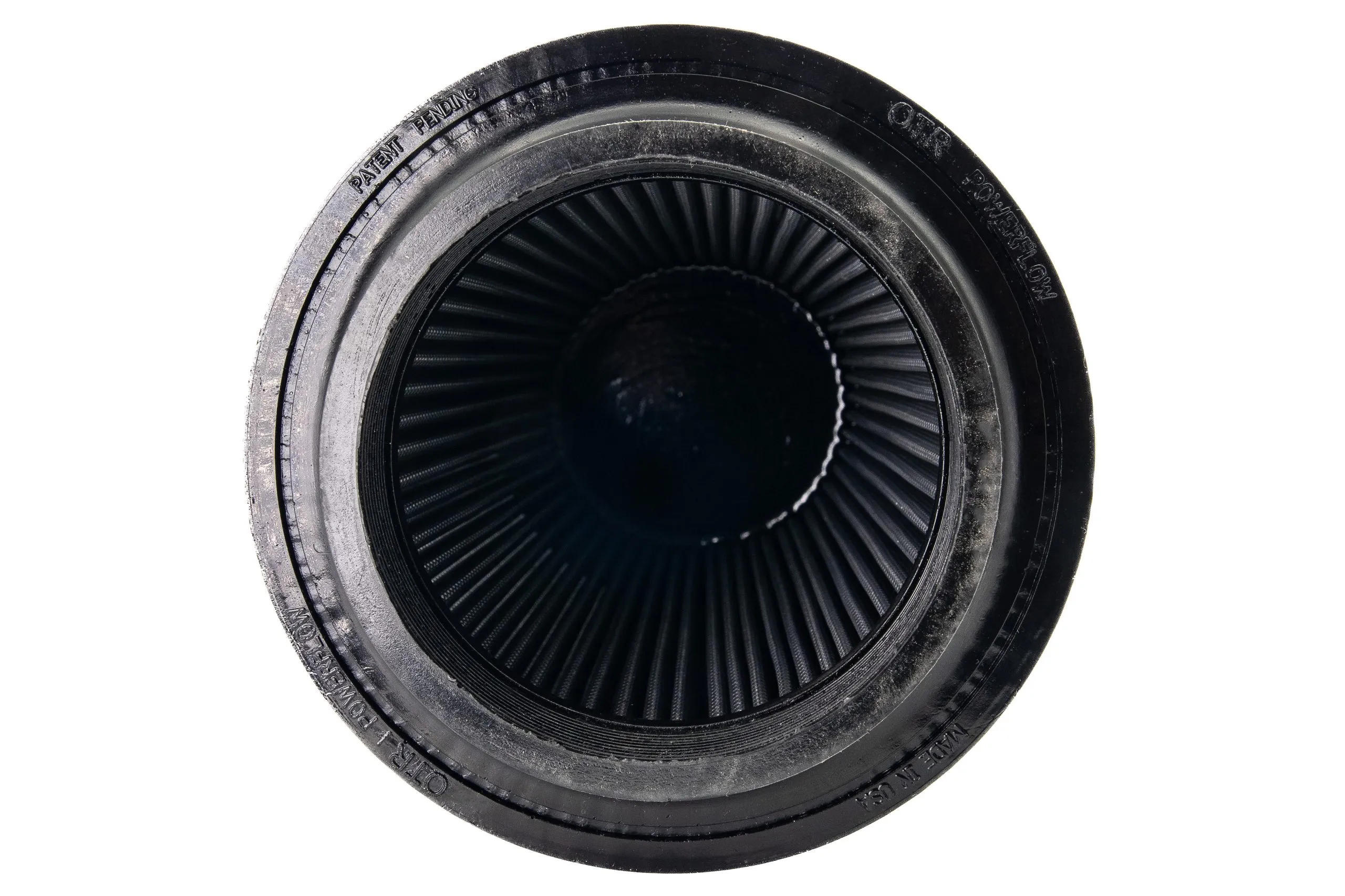 Black Hex Conical Filter 3" Inlet x 6.25" Dia. x 9.43" H. - Image 5