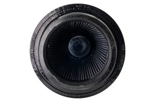 Black Hex Conical Filter 3" Inlet x 6.25" Dia. x 9.43" H.