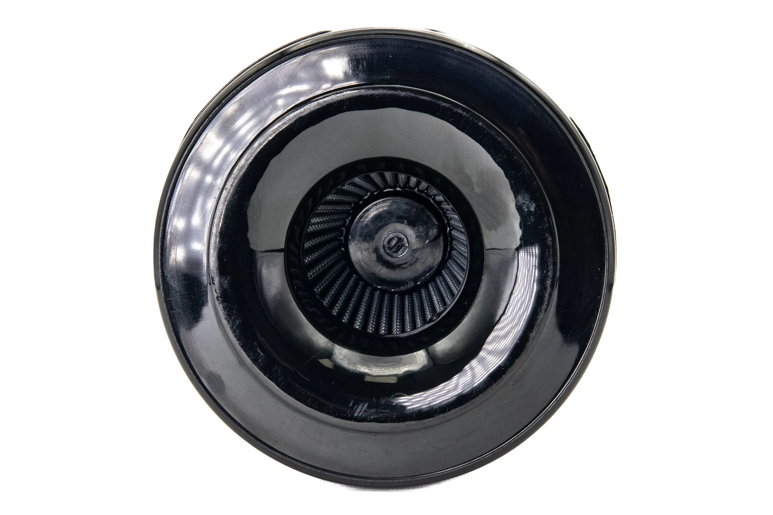 Black Hex Conical Filter 3" Inlet x 5" Dia. x 5.88" H. - Image 3