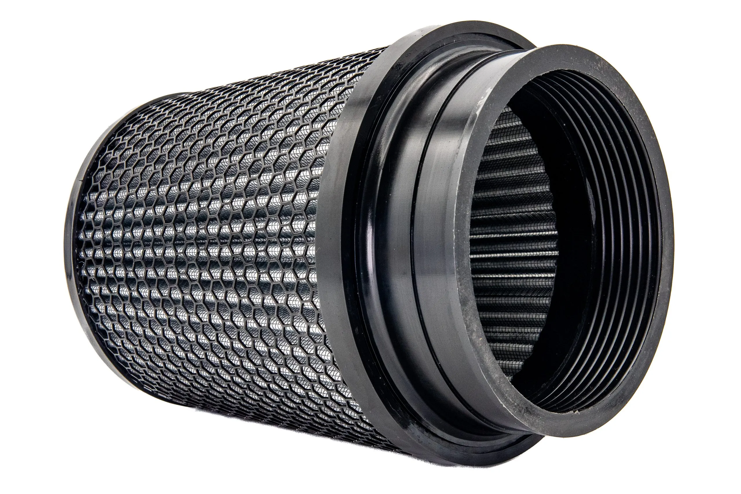Black Hex Conical Filter 4.5" Inlet x 6" Dia. x 8" H. - Image 4