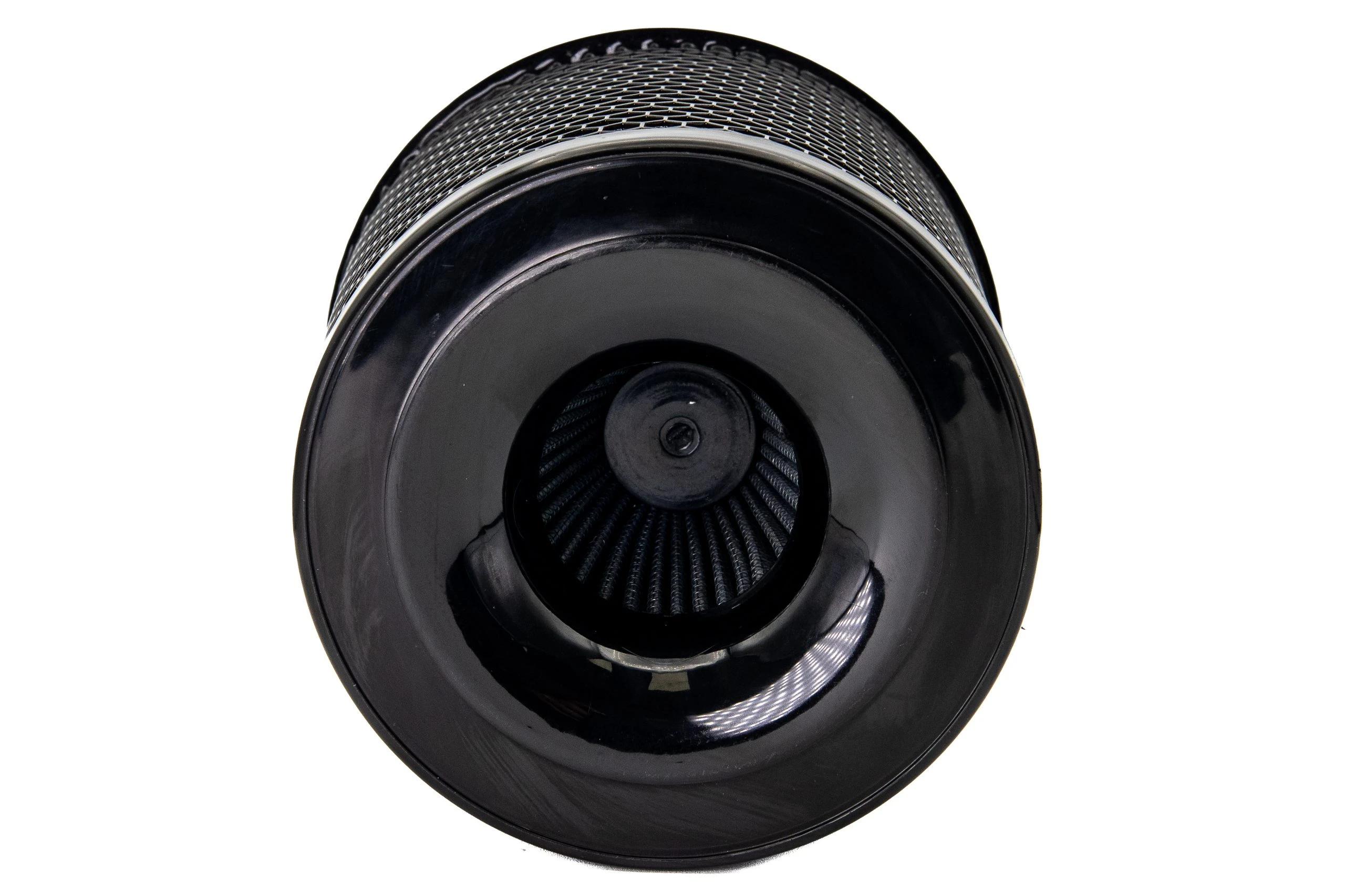Black Hex Conical Filter 4.5" Inlet x 6" Dia. x 8" H. - Image 3