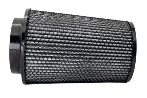 Black Hex Conical Filter 3" Inlet x 6.25" Dia. x 12" H.